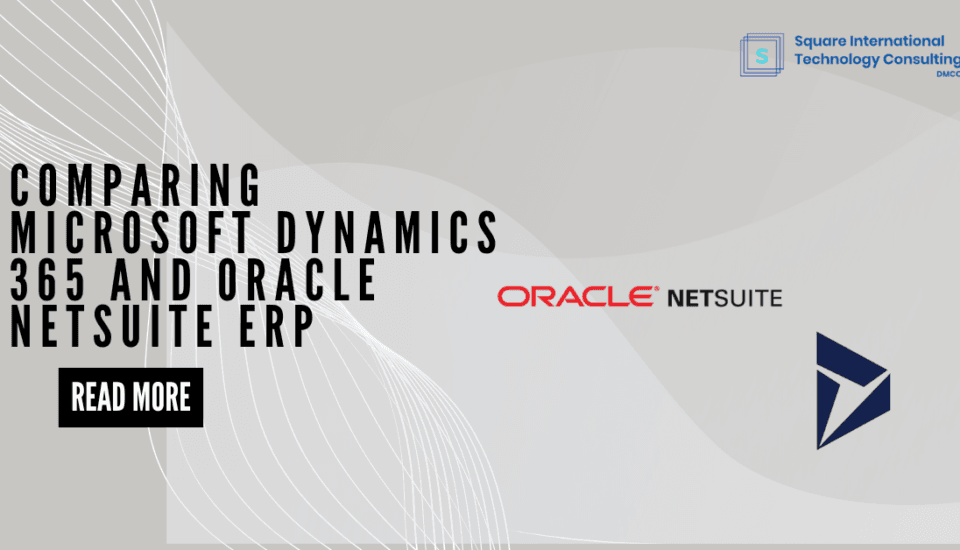 comparing microsoft dynamics 365 versus Oracle Nestsuit ERP