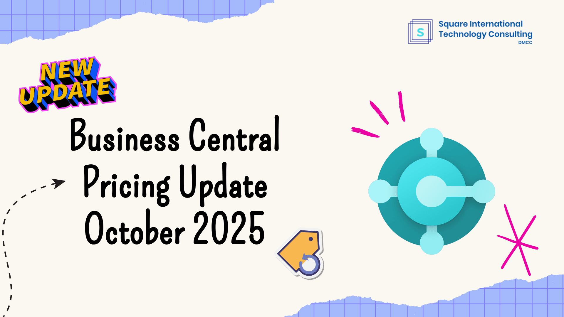 Business central pricing update information, happening in october 2025