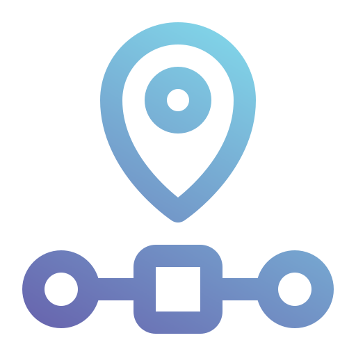 Dynamics 365 for Customer Engagement 5 location icon with tracking denotation at the bottom