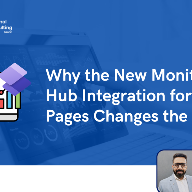 Monitor Hub integration in Power pages