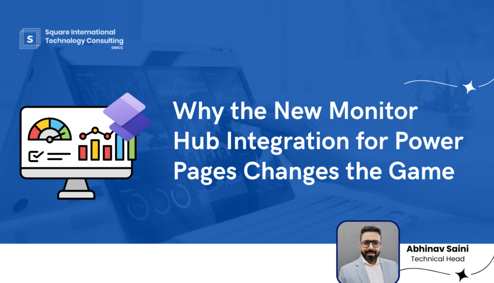 Monitor Hub integration in Power pages